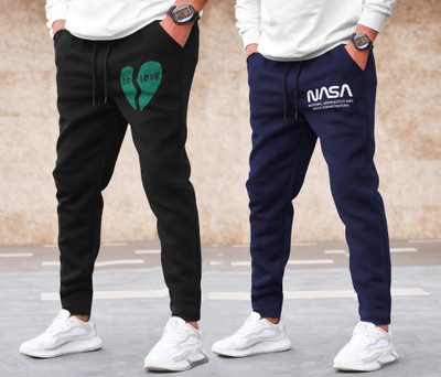 TRIPR Printed Men Multicolor Track Pants