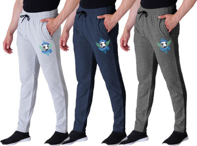 Kartblack Solid Men Multicolor Track Pants