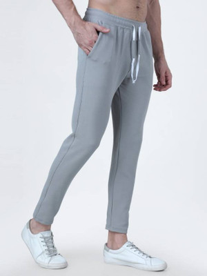 NAIMA ENTERPRISES Solid Men Grey Track Pants