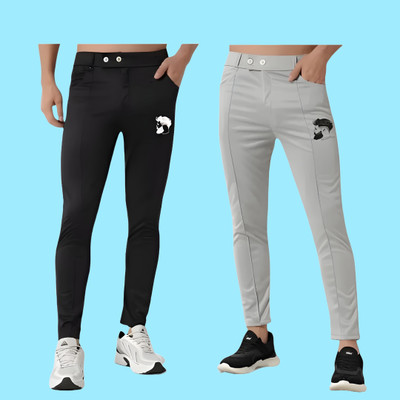 Vasan Solid Men Multicolor Track Pants
