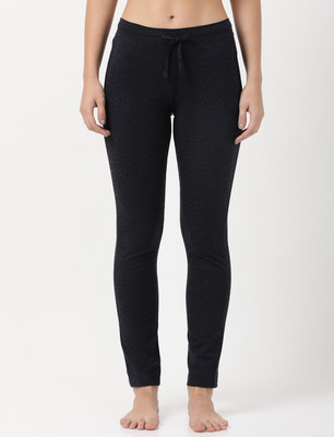 JOCKEY Printed Women Dark Blue Track Pants