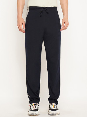 Neva Solid Men Dark Blue Track Pants