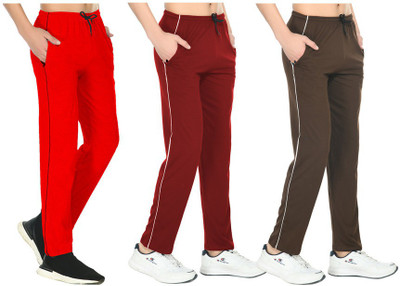 KAVYA Solid Men Multicolor Track Pants