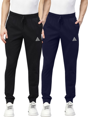 N NAYOMI Solid Men Multicolor Track Pants