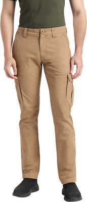Wildcraft Solid Men Brown Track Pants