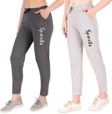 GAA Solid Women Grey, Grey Track Pants