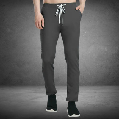 STYLERAGS Solid Men Grey Track Pants