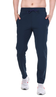 Renessa Solid Men Light Blue Track Pants