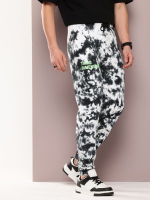 Kook N Keech Printed Men White Track Pants