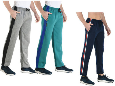 KAVYA Striped Men Multicolor Track Pants