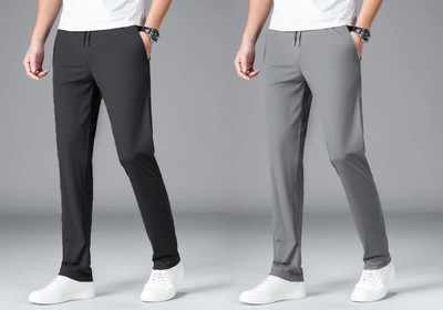 GAHLOT Solid Men Multicolor Track Pants