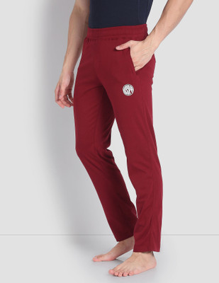 U.S. POLO ASSN. Solid Men Red Track Pants