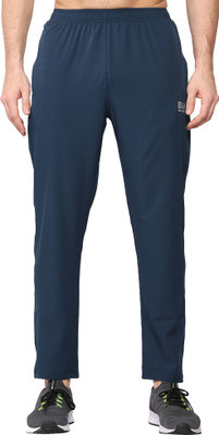 BW:BEATWIDE Solid Men Blue Track Pants