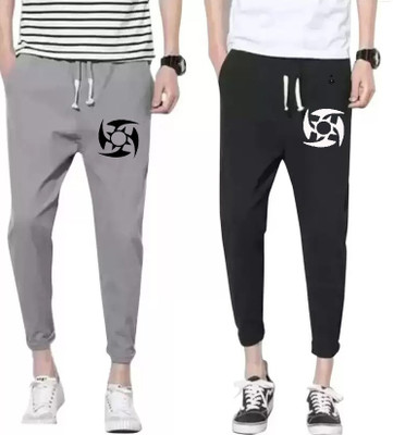 bfb Printed Men Multicolor Track Pants