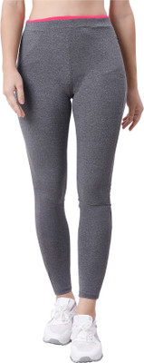 Lactra Solid Women Grey Track Pants