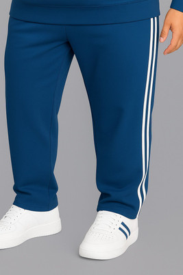 VIshalknitwears Striped Men Dark Blue Track Pants