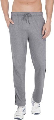 JOCKEY Self Design Men Grey Track Pants