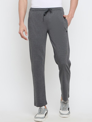 DUKE Solid Men Grey Track Pants
