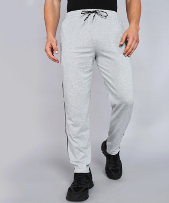 4 SPEED Self Design Men Grey Track Pants