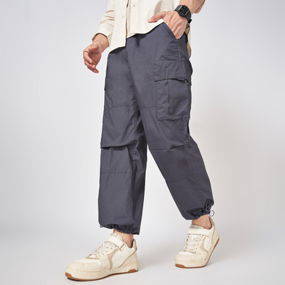 Urban Ranger by Pantaloons Printed Men White Track Pants