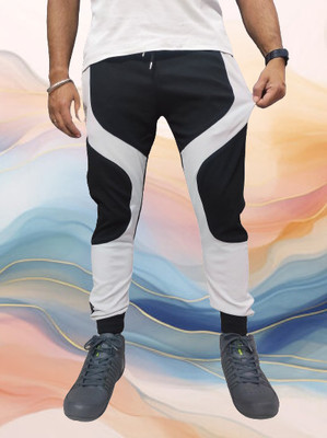 RusticBlooms Solid Men Black Track Pants