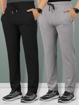 VeBNoR Printed Men Black, Grey Track Pants