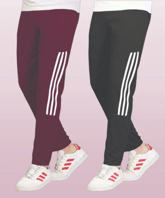 CLOTVIN TREND Striped Men Multicolor Track Pants