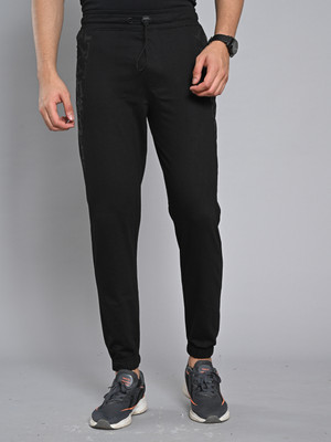 KILLER Graphic Print Men Black Track Pants