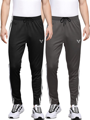 N NAYOMI Striped Men Multicolor Track Pants