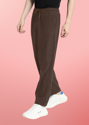 SUN BEAUTY FASHIONISTA HUB Regular Fit Men Brown Trousers