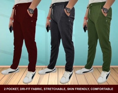 ATXP Solid Men Multicolor Track Pants