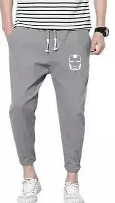mfb Printed Men Black Track Pants