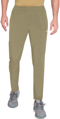 Btag Solid Men Beige Track Pants