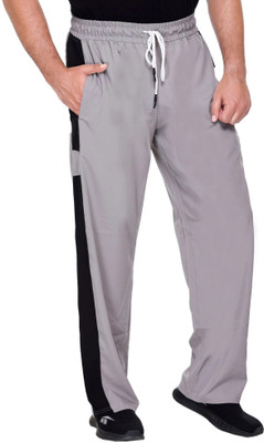 Pyro Spirit Self Design Men Grey Track Pants