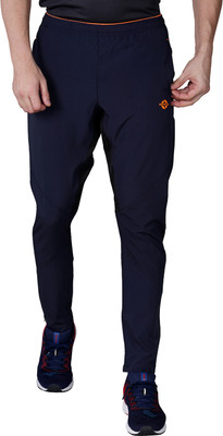 NIVIA Solid Men Blue Track Pants