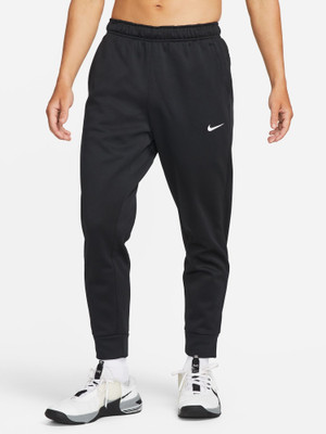 NIKE Solid Men Black Track Pants