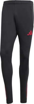 ADIDAS Printed Men Black Track Pants