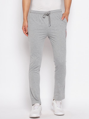 DUKE Solid Men Grey Track Pants