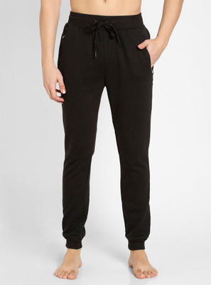 JOCKEY Solid Men Black Track Pants