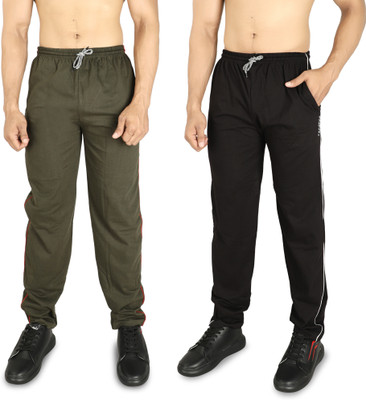 FABVIO PLUS Solid Men Multicolor Track Pants