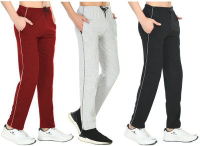Indistar Solid Men Multicolor Track Pants