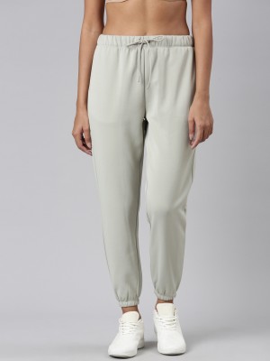 Enamor Solid Women Grey Track Pants