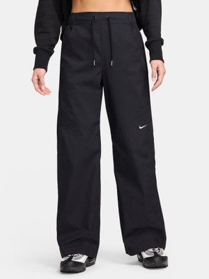 NIKE Solid Women Black Track Pants