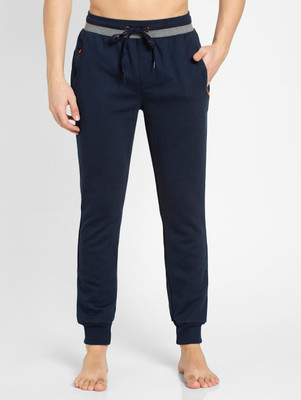JOCKEY Solid Men Dark Blue Track Pants