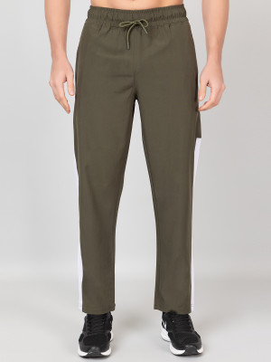 Pyro Spirit Colorblock Men Olive Track Pants