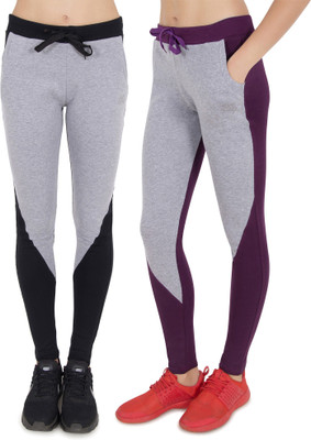 SWEEKASH Solid Women Multicolor Track Pants
