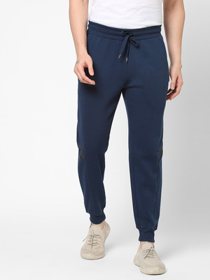 SWEET DREAMS Solid Men Dark Blue Track Pants