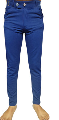 vlmart Self Design Men Blue Track Pants