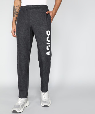 Asics Printed Men Black Track Pants