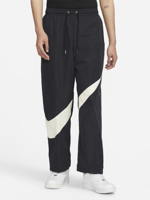 NIKE Solid Men Black Track Pants